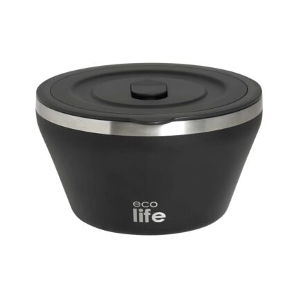 Θερμός Φαγητού Μπολ Ecolife 1180ml - Black