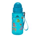 Παγούρι AlpinTec Kids 400ml Τυρκουάζ με Καλαμάκι - Sea Animals