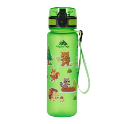 Παγούρι AlpinTec Kids Activities 500ml Πράσινο - Forest Animals
