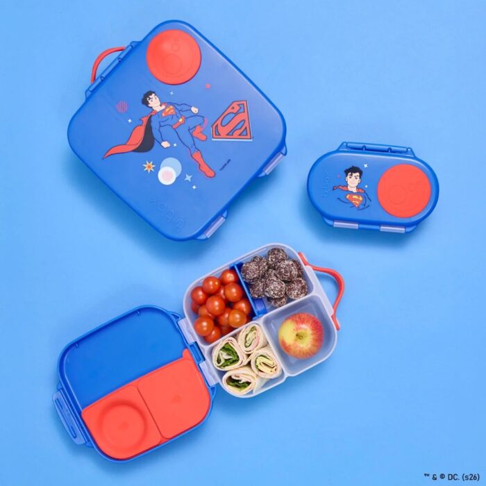 Φαγητοδοχείο με Χωρίσματα B.Box Mini Lunchbox 1lt- Superman - Image 6