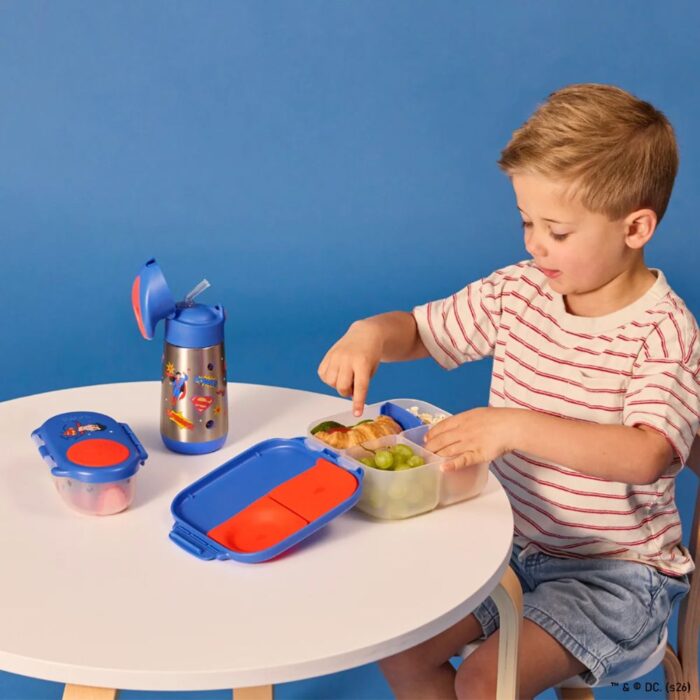 Φαγητοδοχείο με Χωρίσματα B.Box Mini Lunchbox 1lt- Superman - Image 5